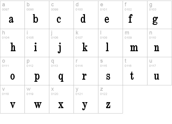 Annual-Condensed Bold details - Free Fonts at FontZone.net
