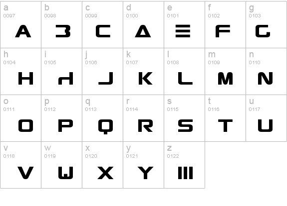 Antediluvian details - Free Fonts at FontZone.net