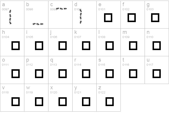 AntPile details - Free Fonts at FontZone.net