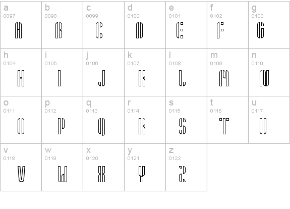 Armin details - Free Fonts at FontZone.net