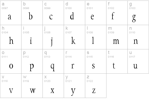 Array-Condensed Normal details - Free Fonts at FontZone.net