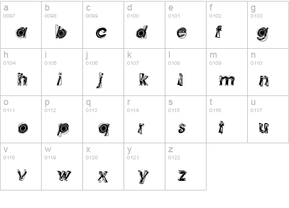 Astigma Regular details - Free Fonts at FontZone.net