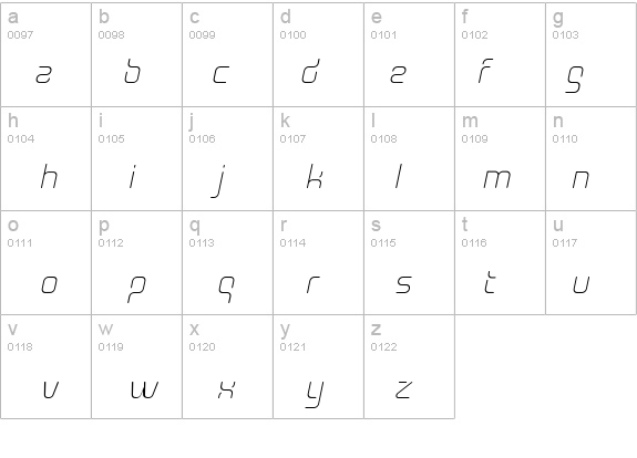 Aunchanted Thin Oblique details - Free Fonts at FontZone.net