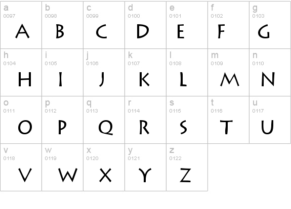 AustereCapsSSK details - Free Fonts at FontZone.net