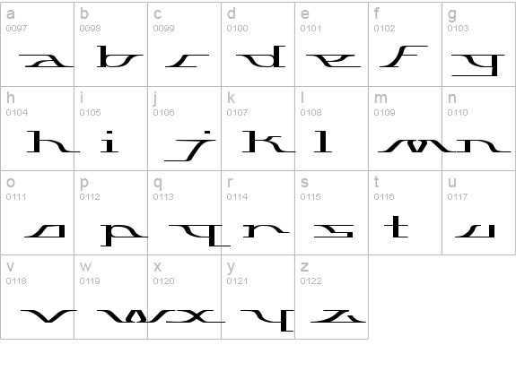 awitched details - Free Fonts at FontZone.net