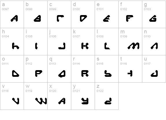 Backup Generation details - Free Fonts at FontZone.net