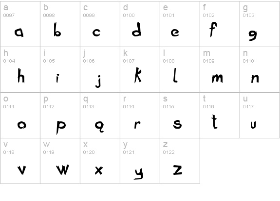 Bad Seed details - Free Fonts at FontZone.net