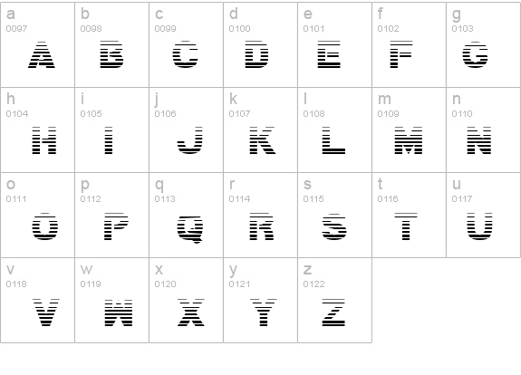 Bamf Gradient details - Free Fonts at FontZone.net