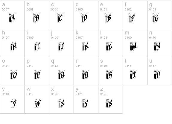 Bandoneon details - Free Fonts at FontZone.net