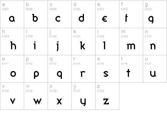 Bandy Regular details - Free Fonts at FontZone.net