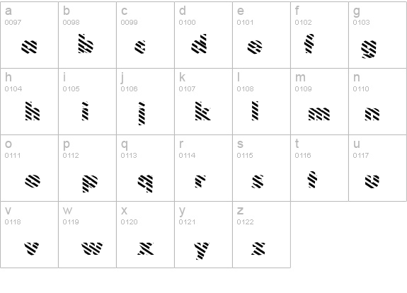 BarberPole Regular details - Free Fonts at FontZone.net
