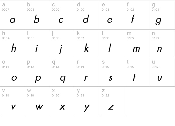 Beau Italic details - Free Fonts at FontZone.net