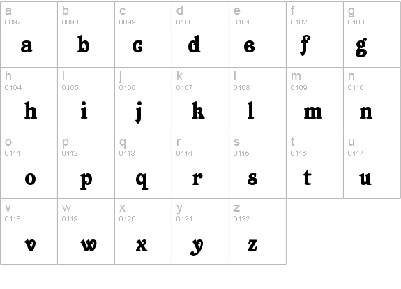 Belshaw details - Free Fonts at FontZone.net