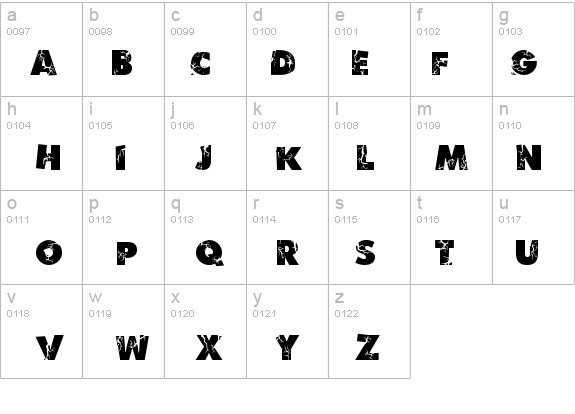 Ben Krush details - Free Fonts at FontZone.net