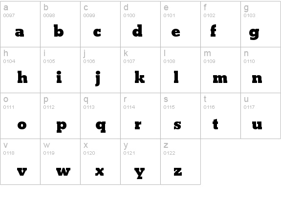 BetonTExtBol details - Free Fonts at FontZone.net