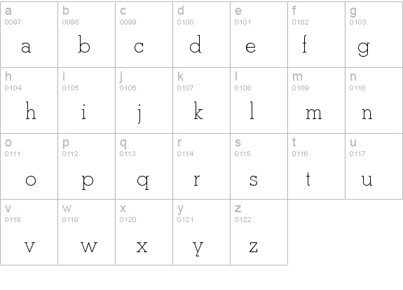 BetonTLig details - Free Fonts at FontZone.net