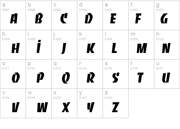 Bianco T. details - Free Fonts at FontZone.net