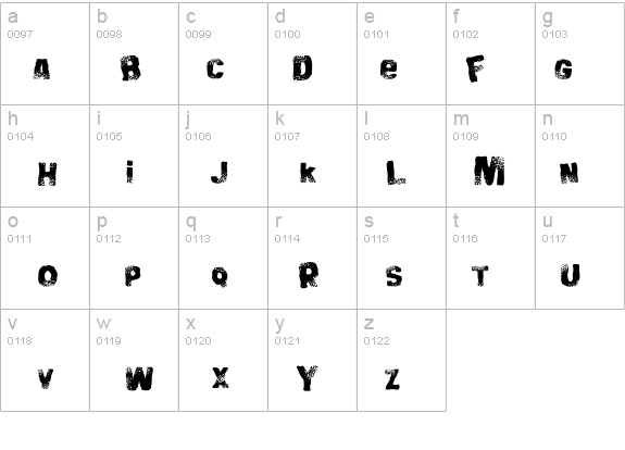 Big Bloke BB details - Free Fonts at FontZone.net