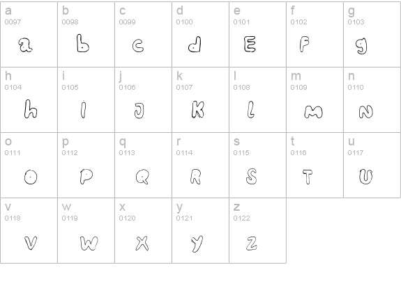 BIZARRO1 details - Free Fonts at FontZone.net