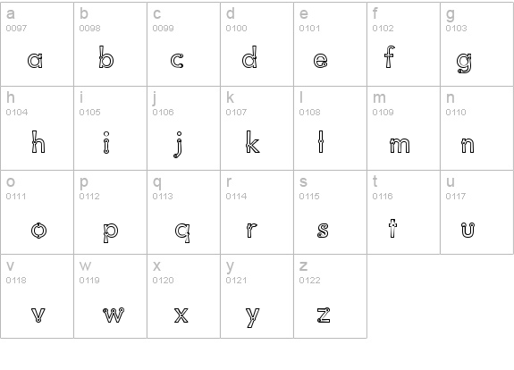 Blacksmith Delight Outlined details - Free Fonts at FontZone.net