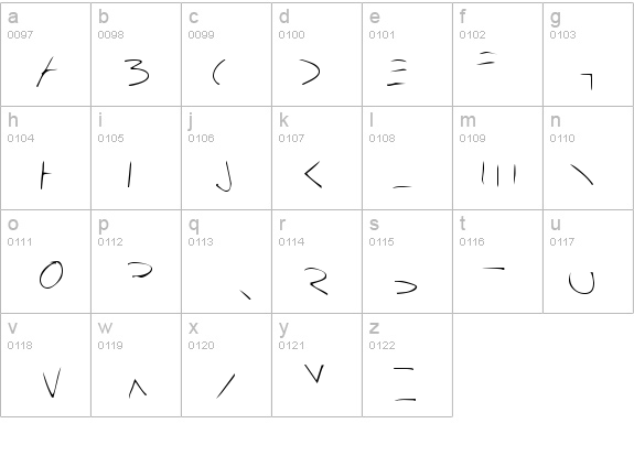 Bleak Future Hand details - Free Fonts at FontZone.net
