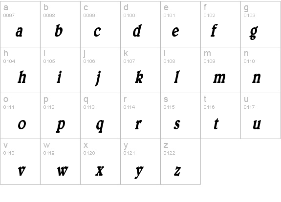 Blew-Condensed Bold Italic details - Free Fonts at FontZone.net