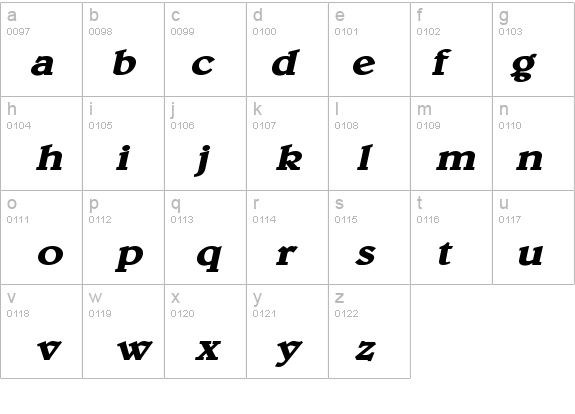 Blew Wide Bold Italic details - Free Fonts at FontZone.net