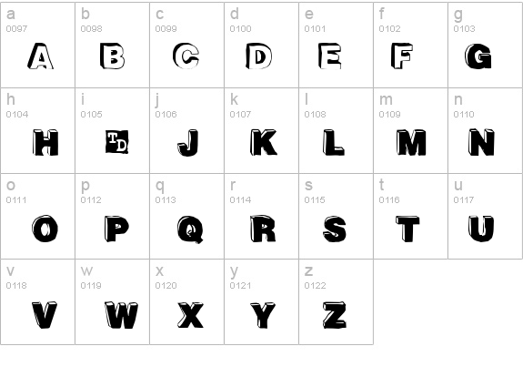 BlockDog Trial Version details - Free Fonts at FontZone.net