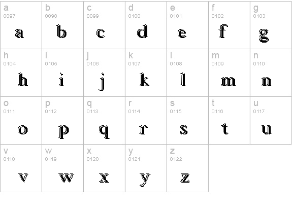 Blockstepped details - Free Fonts at FontZone.net