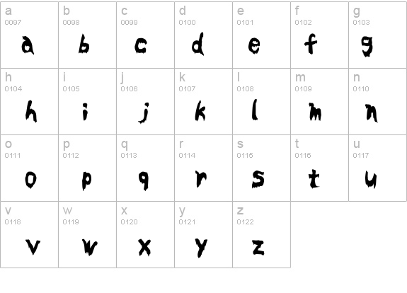 Bloodyslime details - Free Fonts at FontZone.net