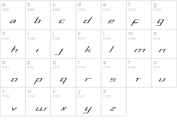 Blue July Expanded details - Free Fonts at FontZone.net