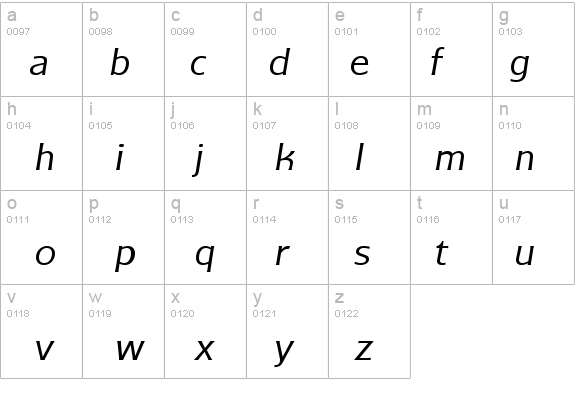 BluejackURWTLig Italic details - Free Fonts at FontZone.net