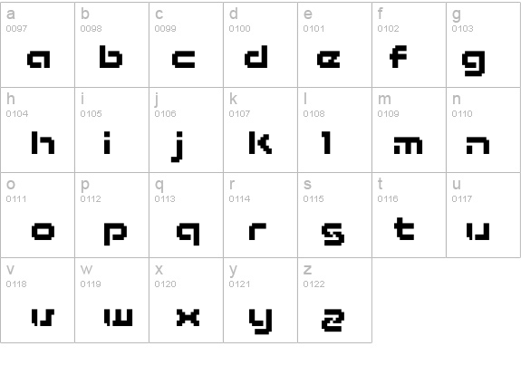 BM army A12 details - Free Fonts at FontZone.net