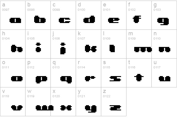BM leaves A11 details - Free Fonts at FontZone.net