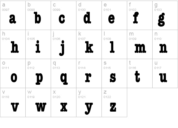 BocciText13 Bold details - Free Fonts at FontZone.net