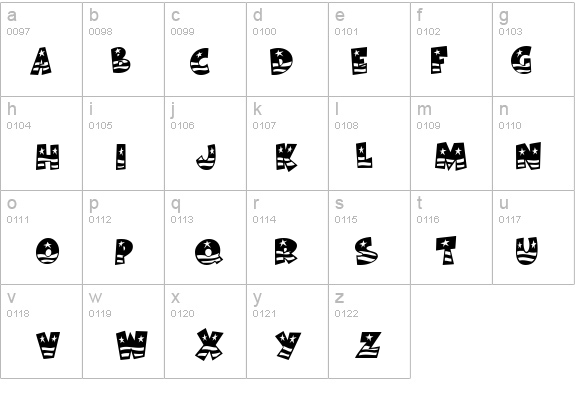 BodieMF Flag details - Free Fonts at FontZone.net