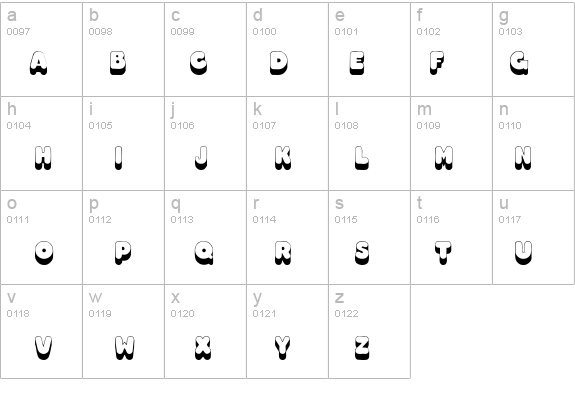 Boggie details - Free Fonts at FontZone.net