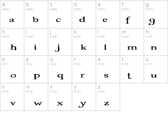 Booter - One Zero details - Free Fonts at FontZone.net