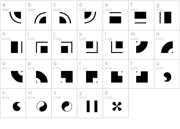 Borderbats Geo details - Free Fonts at FontZone.net