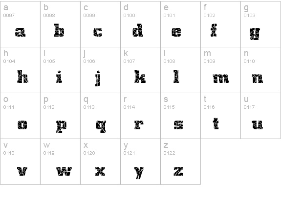 Borghs-Cracked-Extended Normal details - Free Fonts at FontZone.net