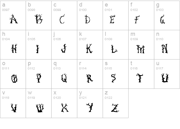 Bosque Encantado details - Free Fonts at FontZone.net