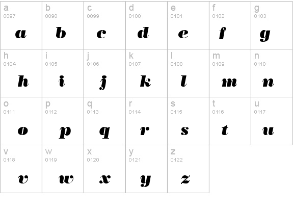 BostonBlack kursiv details - Free Fonts at FontZone.net