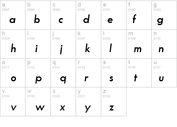 Bougan SSi Semi Bold Italic details - Free Fonts at FontZone.net