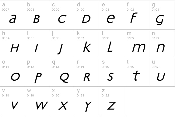 Bradbury-Oblique details - Free Fonts at FontZone.net