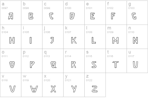 Brassett_Outline details - Free Fonts at FontZone.net