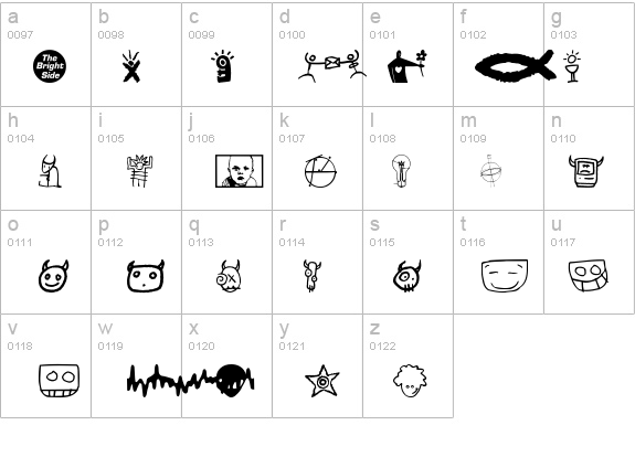 BrightSide details - Free Fonts at FontZone.net