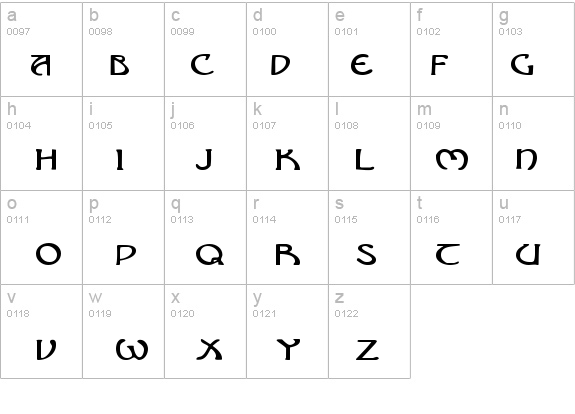 Brin Athyn Expanded details - Free Fonts at FontZone.net