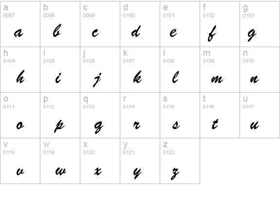 Brush Script BT details - Free Fonts at FontZone.net