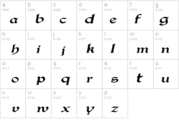 BucaneerSSK Italic details - Free Fonts at FontZone.net