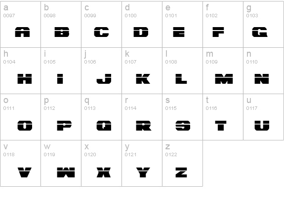 Bummer Laser details - Free Fonts at FontZone.net